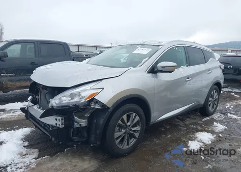 2016 Nissan Murano Sl from USA, damaged, VIN 5N1AZ2MH0GN166968